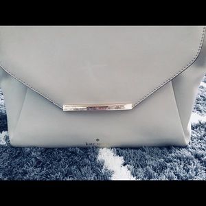Cream colored leather Kate Spade Handbag ♠️